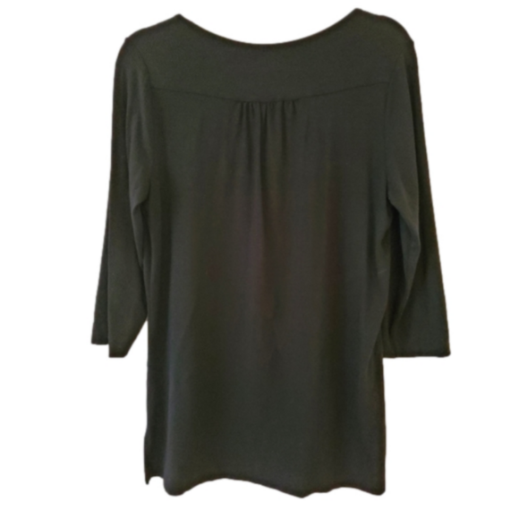 J.Jill Stretch Button Front 3/4 Sleeve Cardigan Size M EUC - Picture 5 of 14